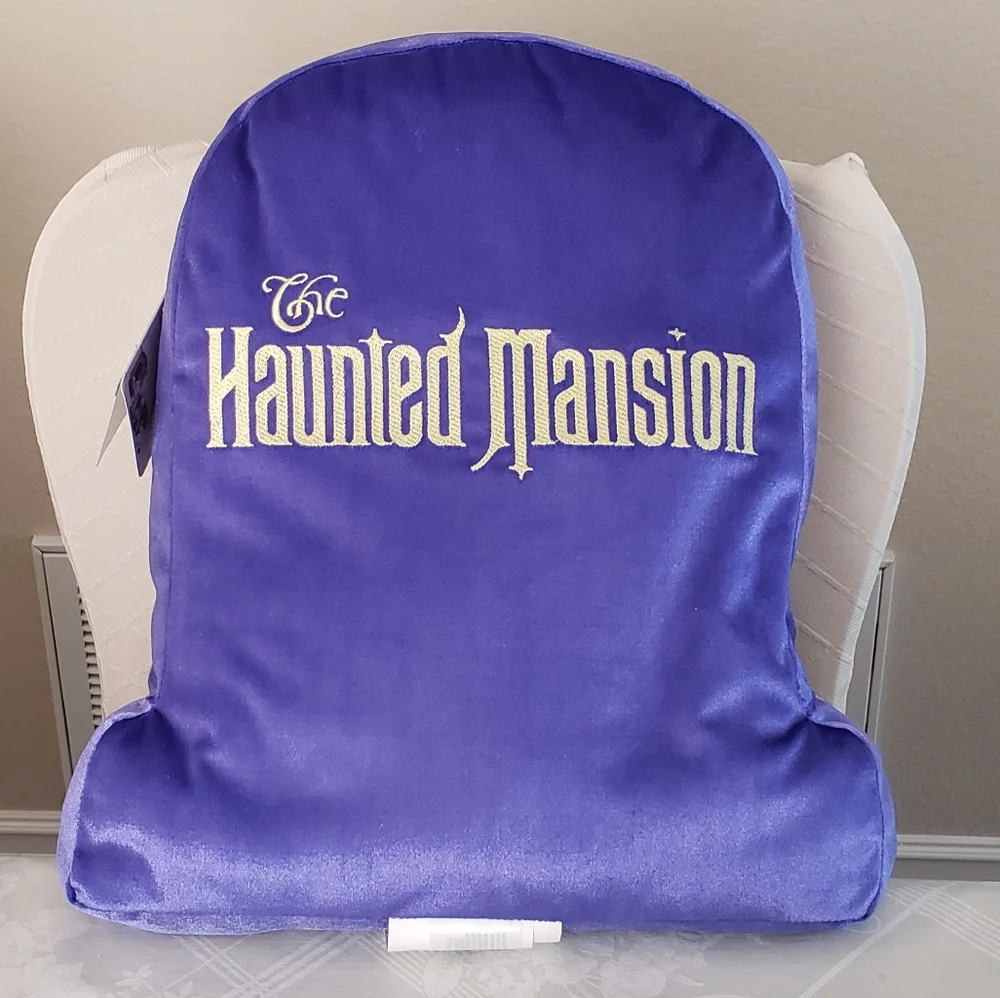 Disney Haunted Mansion Madame Leota Glow in the Dark Pillow NWT